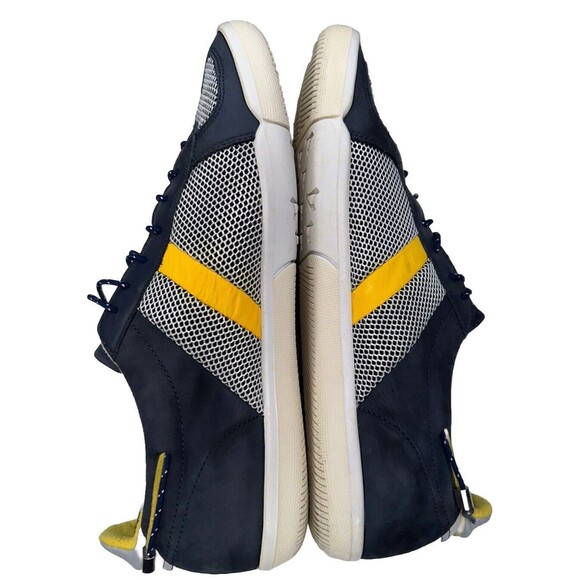 Plae‎ Butler Shoes Sneakers Dress Mens Size 10 Womens 11.5 Blue Yellow Preppy - Picture 6 of 15